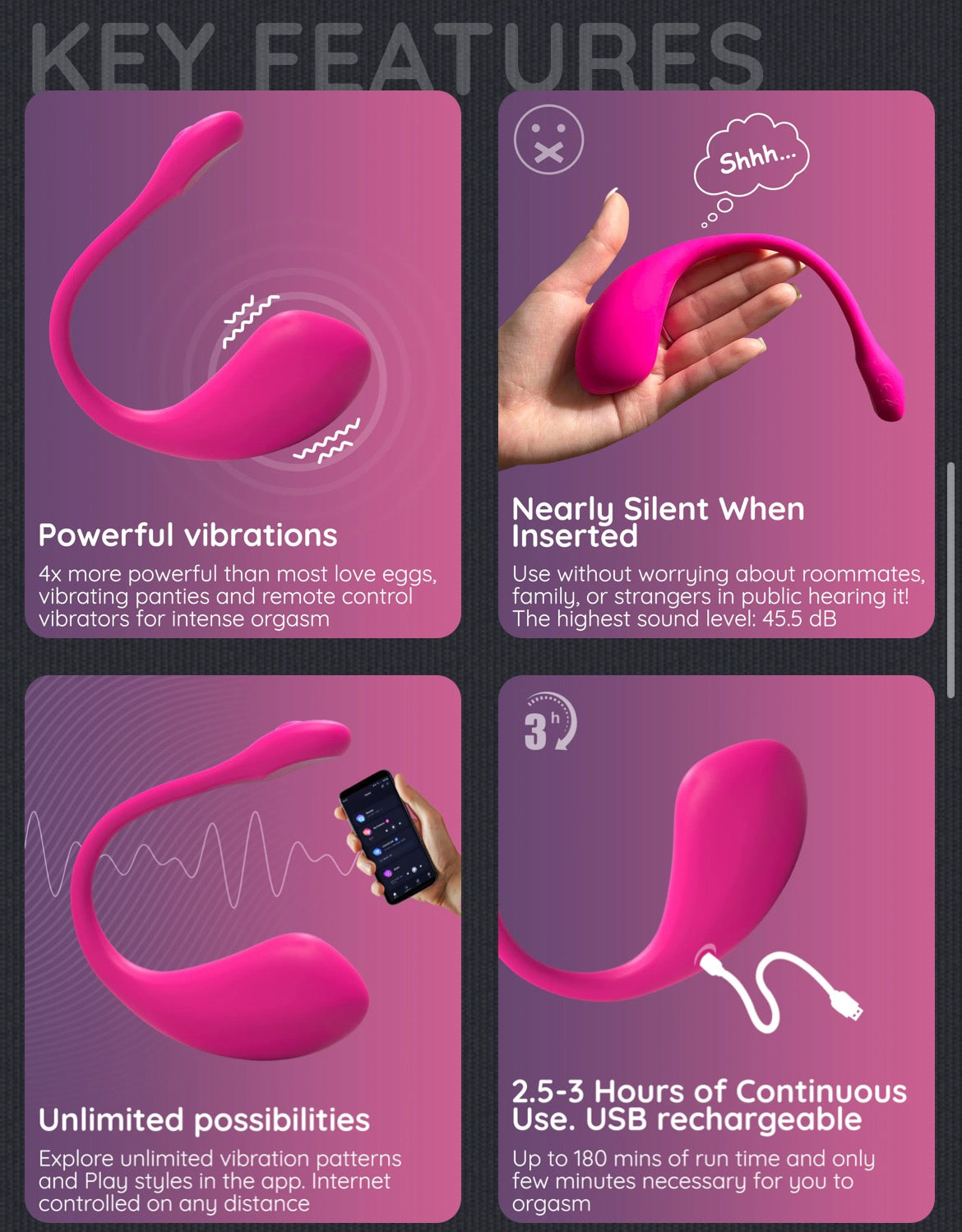 Lush 3 Panty Wearable, App Controlled