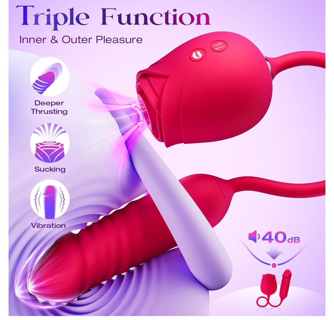 Rose with Rose Bud for double the Pleasure