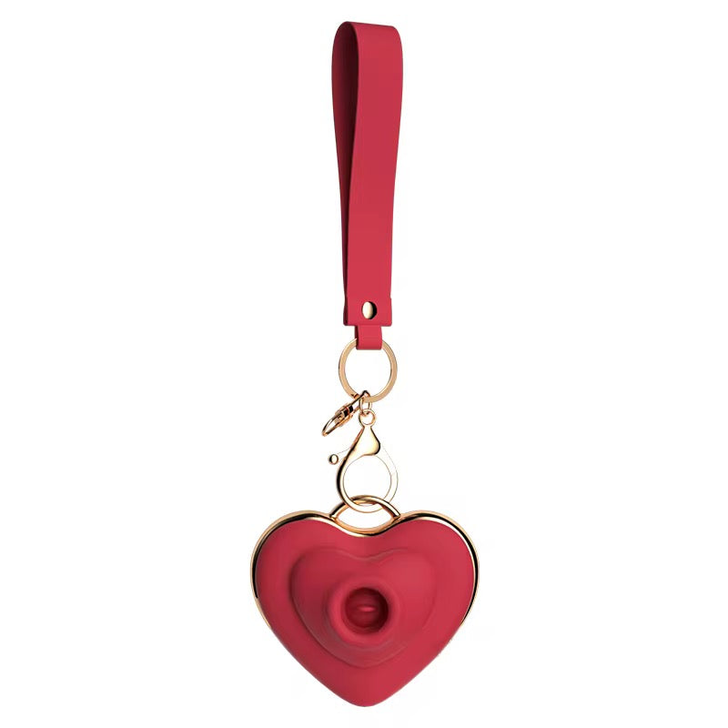 Heart Shaped Pendant Clit Stimulator