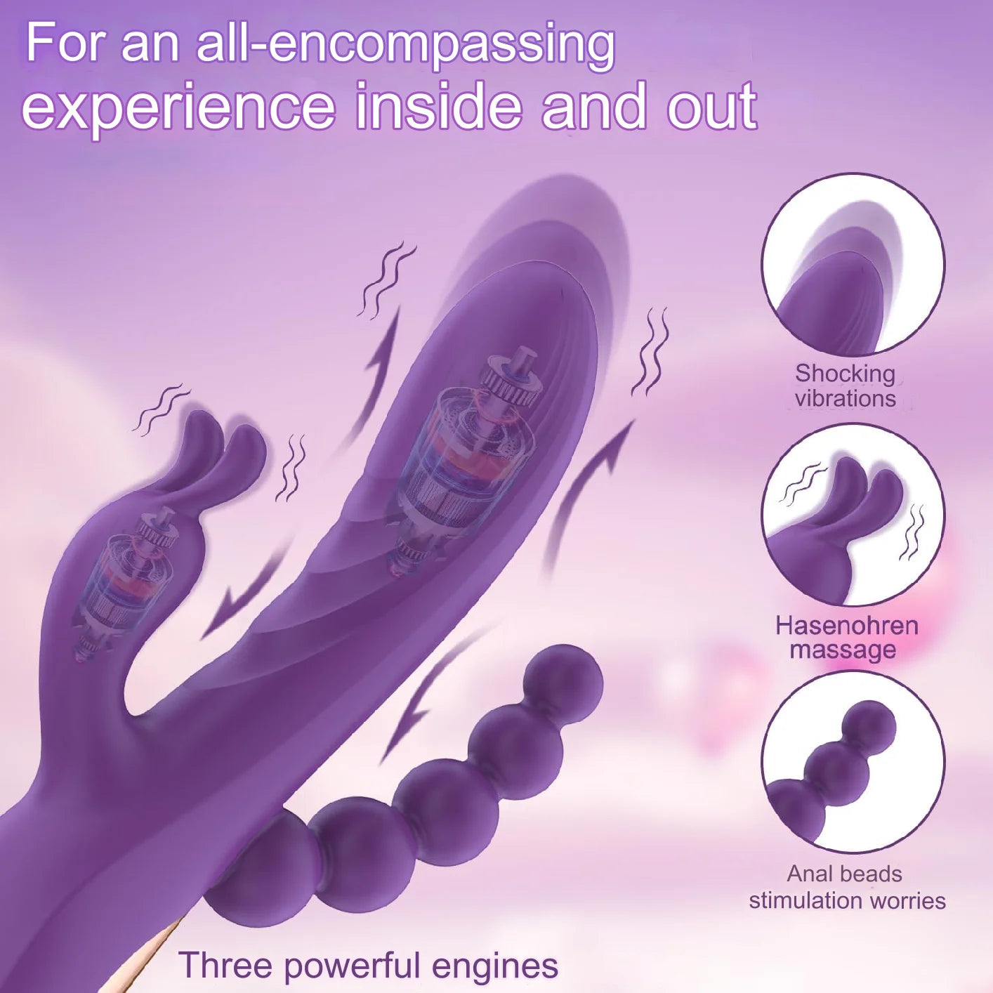 3 in 1 Orgasm Vibrator